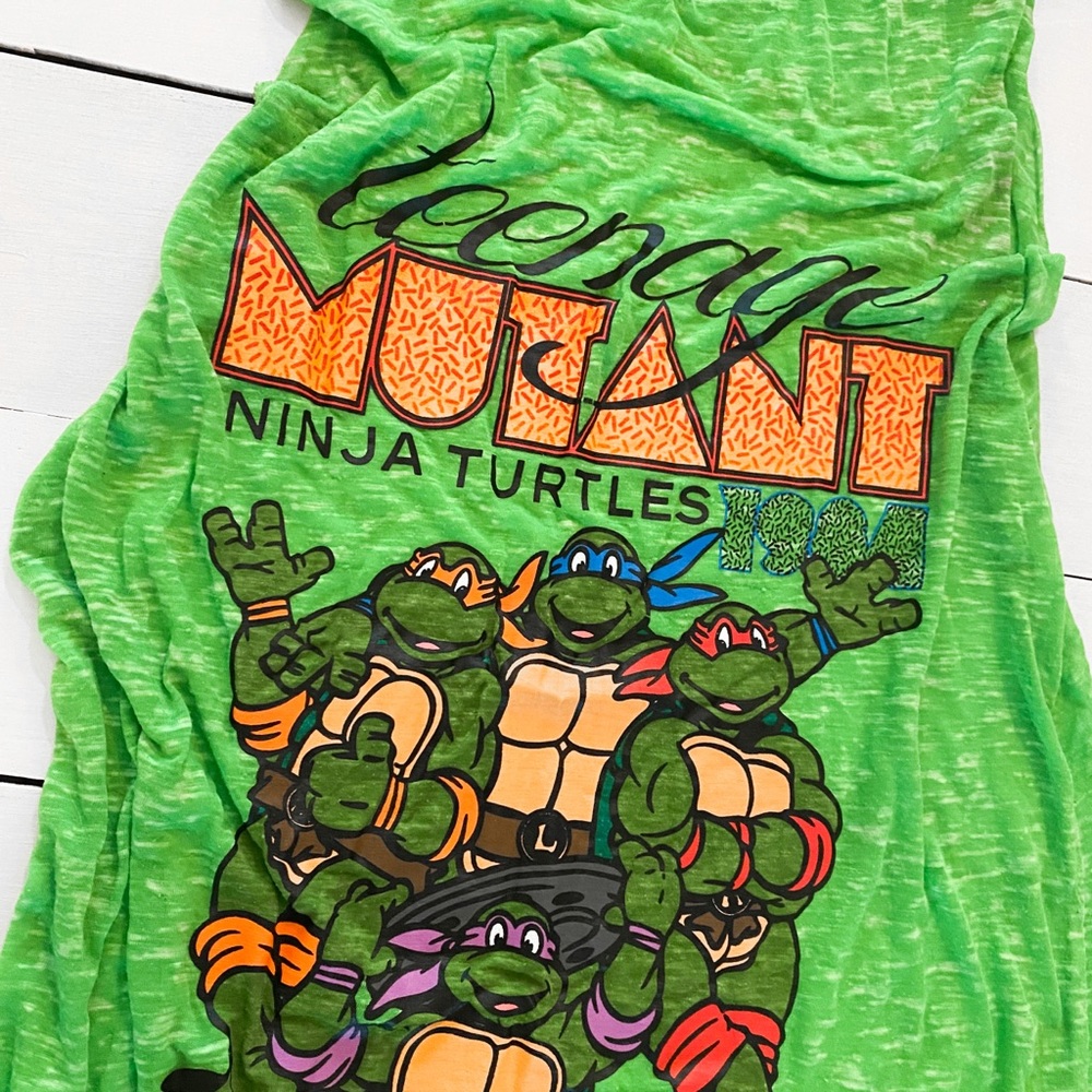 TMNT / Sheer tee shirt XL long
